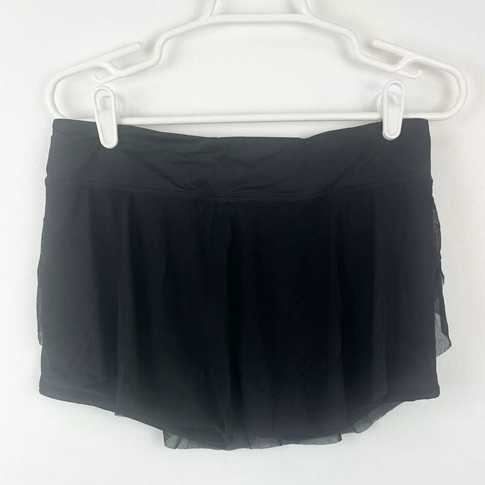 Coco Reef Womens Charisma Swim Skort Black Medium